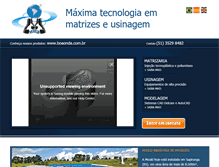 Tablet Screenshot of mould.com.br